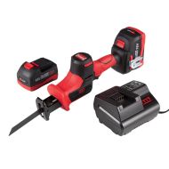 Пила сабельная аккумуляторная 18 В, 4 предмета, кейс